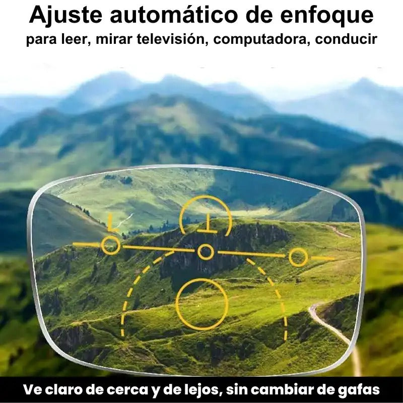 GAFAS MULTIFOCALES INTELIGENTES TR90 CON ZOOM AUTOMÁTICO - Envío Gratis