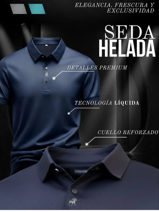 Camiseta Polo Eleve Seda Helada - Envío Gratis