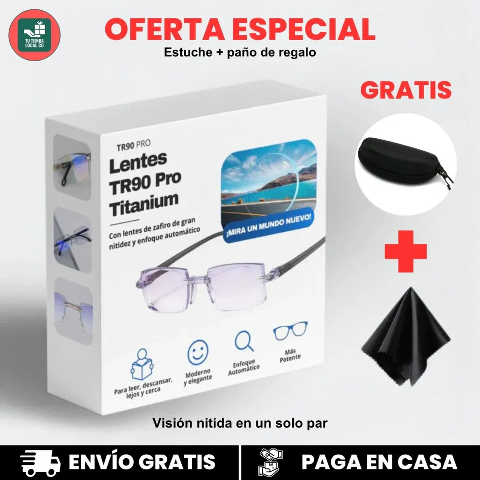 GAFAS MULTIFOCALES INTELIGENTES TR90 CON ZOOM AUTOMÁTICO - Envío Gratis
