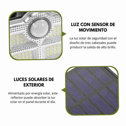 Reflector Solar 3 Cabezales Eternalfree - Envío Gratis