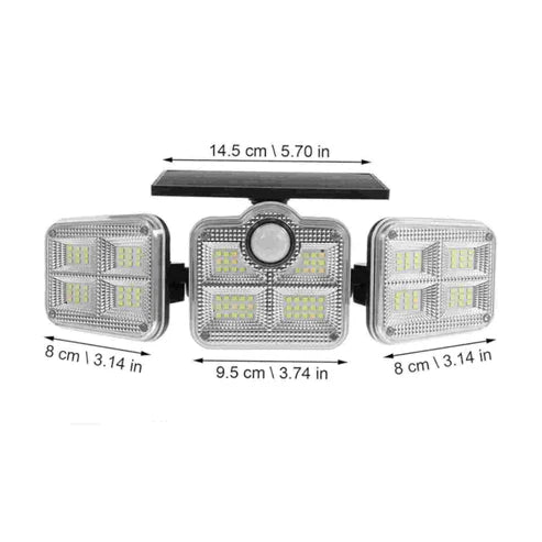 Reflector Solar 3 Cabezales Eternalfree - Envío Gratis