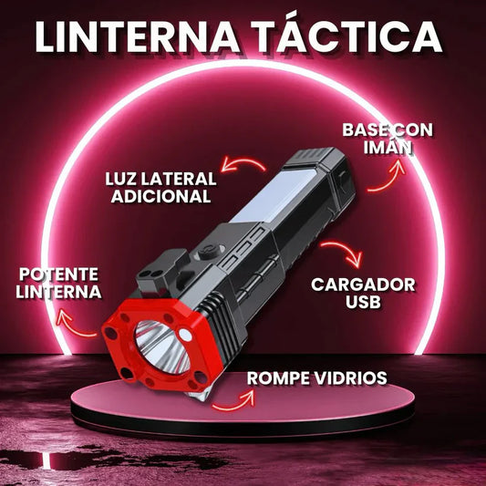 LINTERNA MULTIFUNCIONAL LUMINEX PRO - Ultra Potente - Envío Gratis