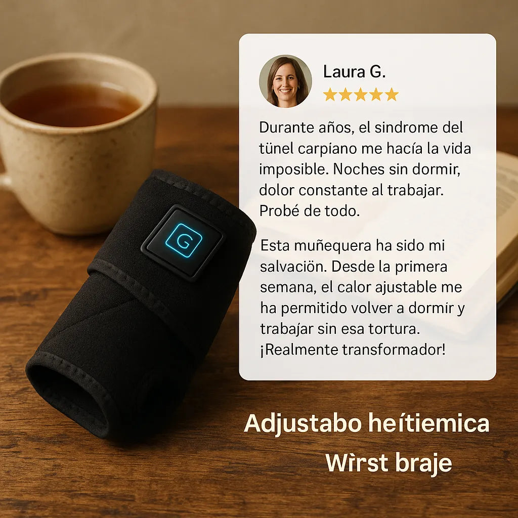 Brannova - Muñequera térmica - Envío Gratis