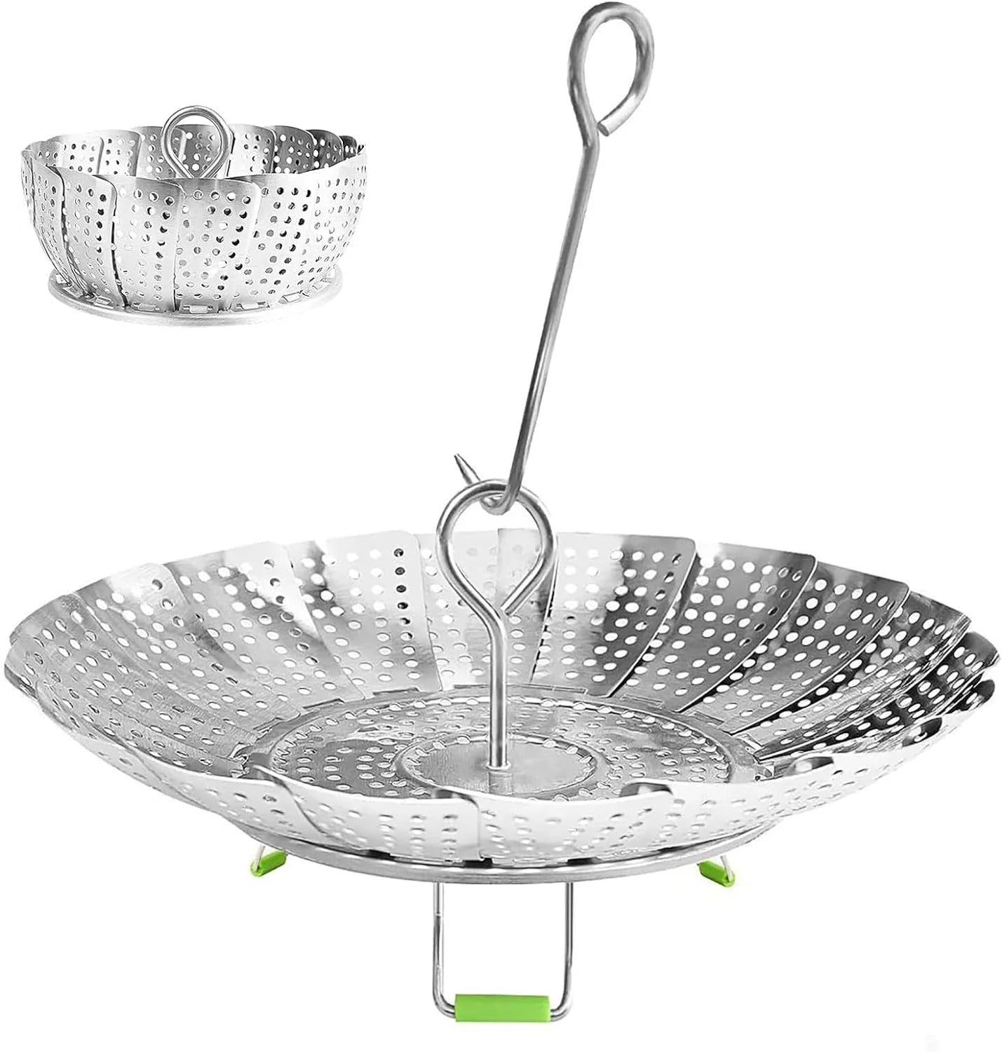 CESTA DE VAPOR DE ACERO INOXIDABLE – SALUD Y SABOR EN TU COCINA