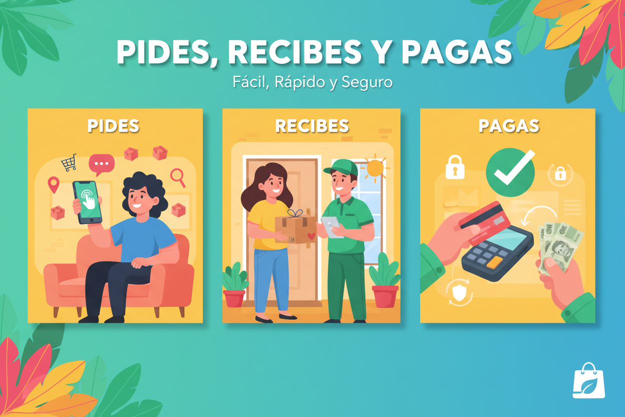 pides, recibes, pagas en español 