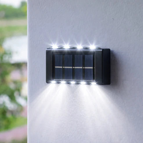 Lampara led solar 10 Leds x2 - Envío gratis